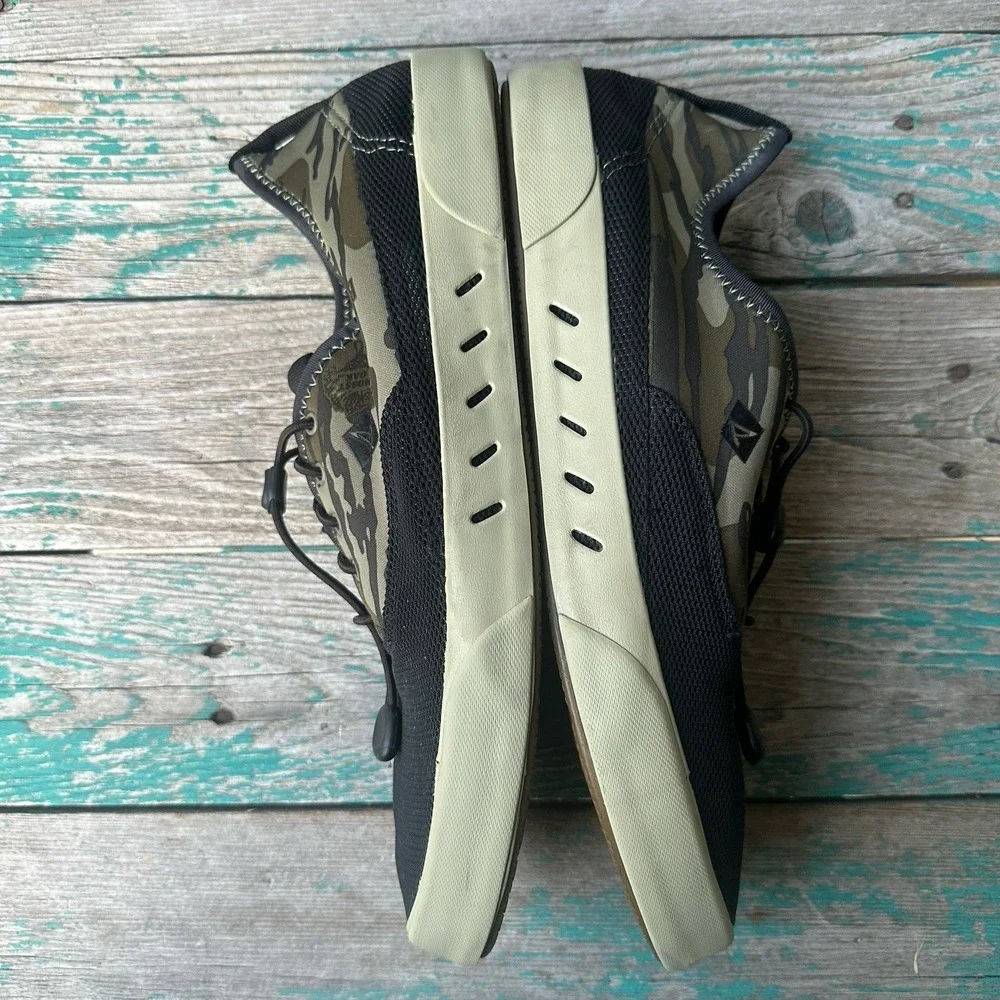 Sperry STS19638 Boat Shoe Men's Size 11 US Maritime H2O CVO Mossy Oak Camo Beach